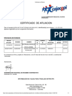 Certificado Cajacopi Maximiliano