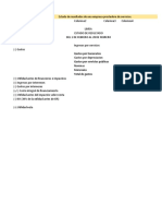 Estado de resultados LIMSA