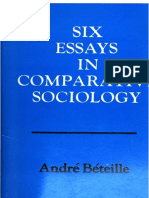 Six Essays in Comparative Sociology by André Béteille