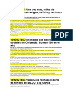 180902TS01 Una Vez Más, Miles de Nicaragüenses Exigen Justicia y Rechazan La Violencia