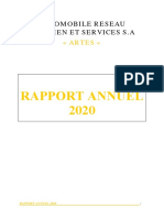 Rapport Artes 2020