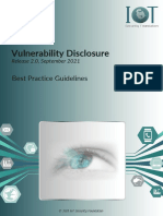 Vulnerability Disclosure: Best Practice Guidelines