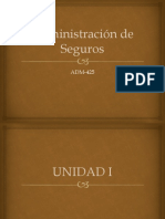 Clases Administración de Seguros - Unidad 1