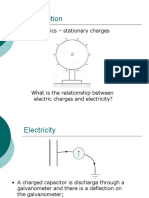 Electrostatics - Stationary Charges