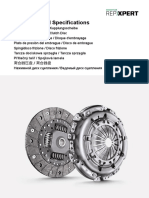 LuK Technical Specifications for Clutches