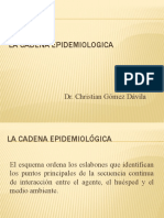 La Cadena Epidemiológica