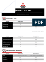 L-200 4x4 Katana CRM - CRT