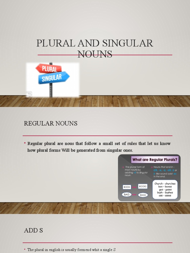 Singular and Plural Nouns Guide | PDF | Wellness