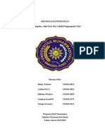 Makalah Penyempelan Jenis Data & Tehnik Pengumpulan Data