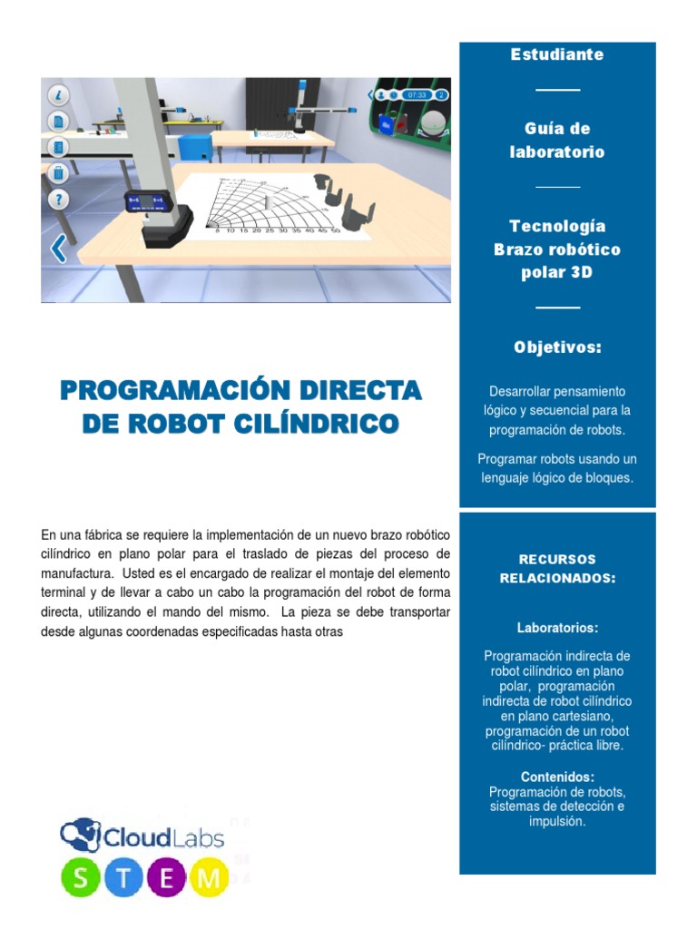 Montaje y Programación de Robot Polar | PDF | Tecnología
