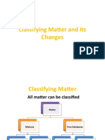 Unit 1 - Activity 10 - Classifying Matter and Its Changes Reading