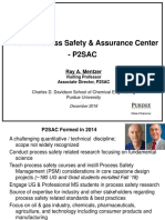 Purdue Process Safety & Assurance Center - P2Sac: Ray A. Mentzer