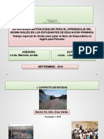 Diapositivas PNFAE Ingles para Primaria