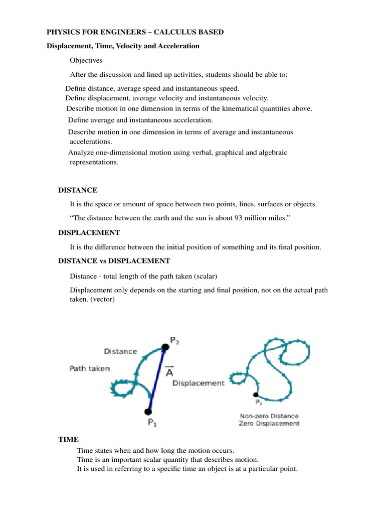 Kinematics: Speed, Velocity, and Acceleration | PDF | Velocity | Speed