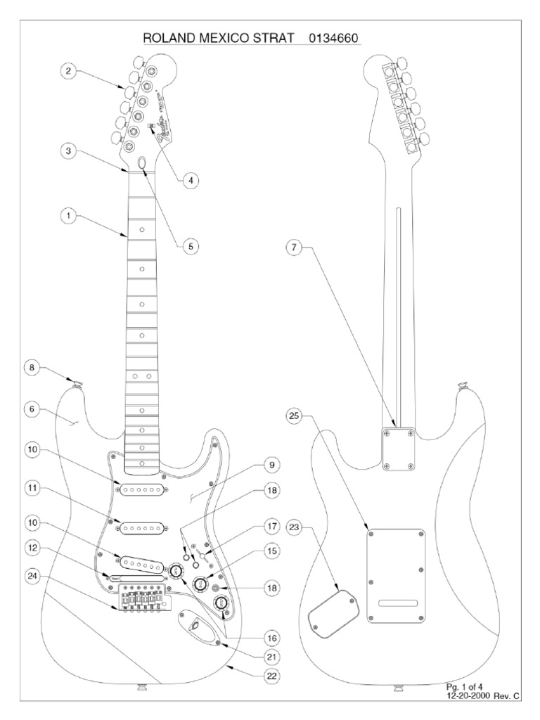 Fender Roland Ready Stratocaster Manual | PDF