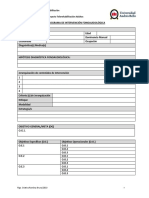 Formato Programa de Intervención Fonoaudiológica