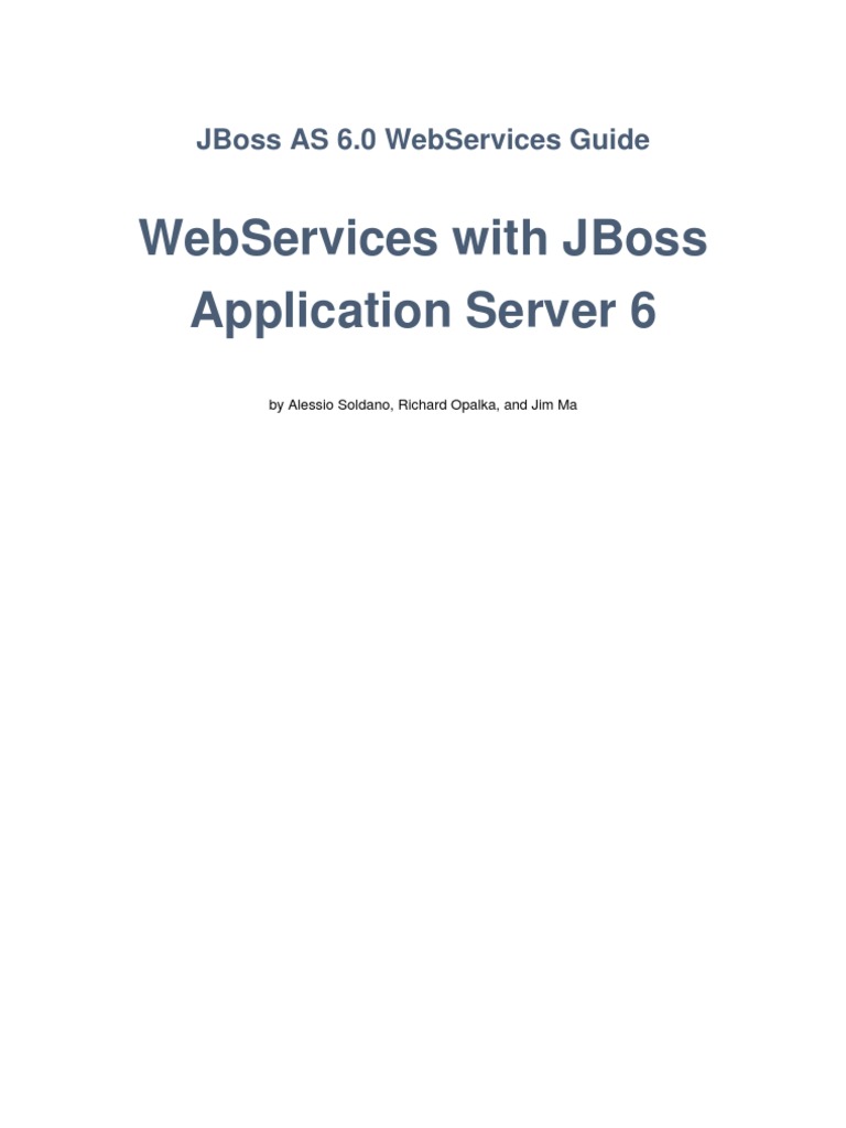 Web Services Guide | PDF | Web Service | Service Oriented Architecture