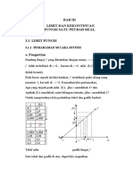 Limit Dan Kekontinuan