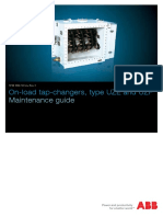On-Load Tap-Changers, Type UZE and UZF: Maintenance Guide