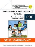 Types and Characteristics of Soil: For Science Grade 4 Quarter 4 / Week 1
