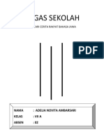 Tugas Sekolah Bahasa Jawa