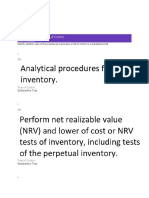 Audit of Inventory