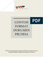 Contoh Format Dokumen Pengadaan Di Desa