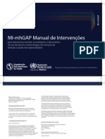 MI-mhGAP Manual de Intervenções 2015 WHO