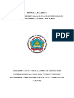 Proposal Kegiatan Sosialisasi Ketahanan Pangan