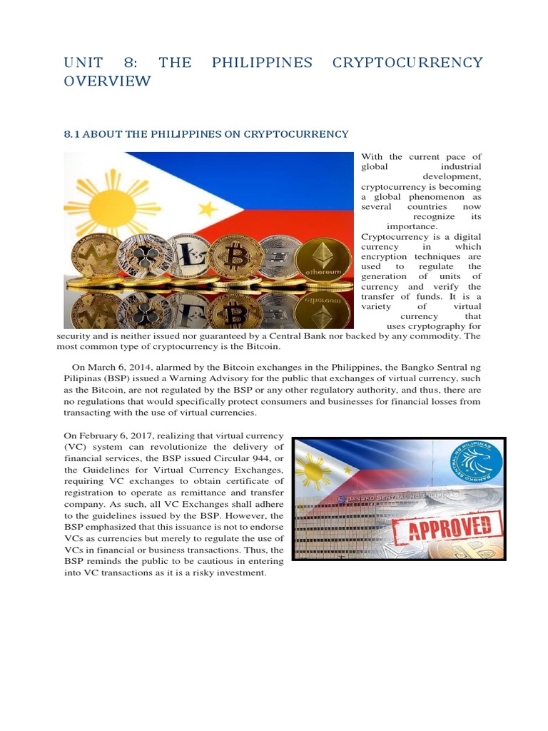 research paper about cryptocurrency in the philippines
