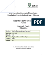 Practica 3. Mecanica de Fluidos - 1961830