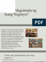 Paano Magsimula NG Isang Negosyo