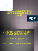 Linguagem Sonora na Rádio e Ciber-rádio