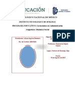 Fundamentos de La Dinámica Social. Reporte (1) 2