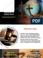 Sesi 05 - Hukuman Dan Akibat Dosa