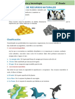 Clases de Recursos Naturales-Segundo