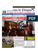 Periódico Noticias de Chiapas, Edición Virtual Jueves 17 de Marzo de 2022