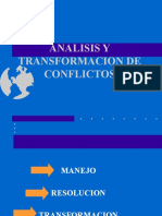 Analisis y Transformacion de Conflictos