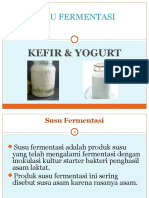 2 Susu Fermentasi - Kefir Yogurt