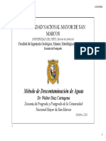 Unidad 04 Descontaminación de Agua