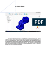 Laboratory Report: Static Stress: Safety Factor