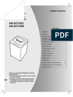 Toshiba AW-8570SS Washing Machine