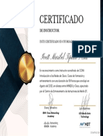 Certificado CCNA - ITN Instructor Ivett Maribel Tipian Peña