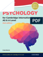 Psychology for Cambridge International as & a Level