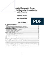 Potential of Renewables in Latin America_Nov 30_2009