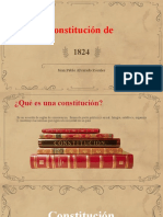 Constitución de 1824 Exposicion