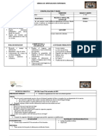 Sábana de aprendizajes esperados para la investigación de un texto expositivo