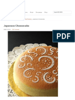 Japanese Cheesecake - Easy Delicious Recipes