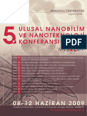 Nanotr5 Bildiri Kitabı | PDF