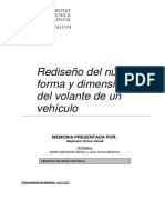 Ochoa - Rediseno Del Nucleo Forma y Dimensiones Del Volante de Un Vehiculo